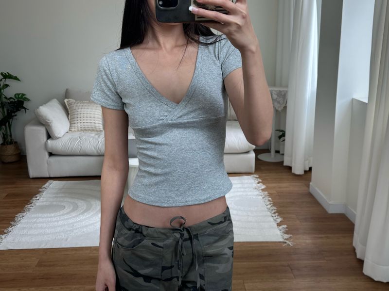 ballet wrap tee