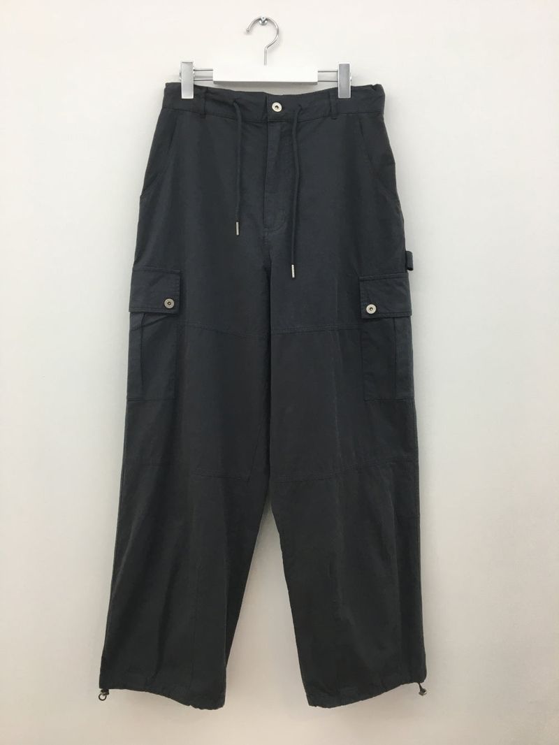 Peep Wide Cargo Pants (3color)
