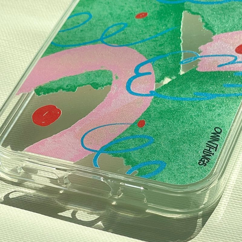 [MADE] flora phone case (jelly hard)