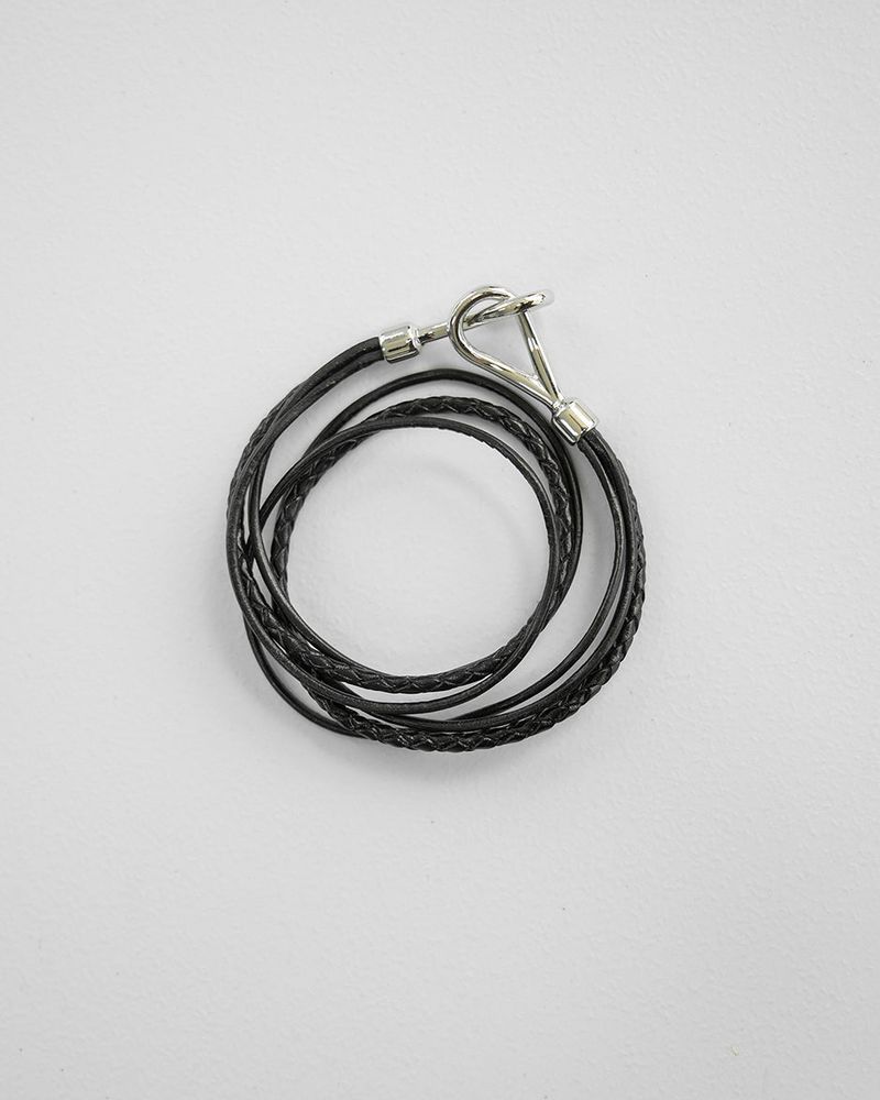 Cross Leather Bracelet