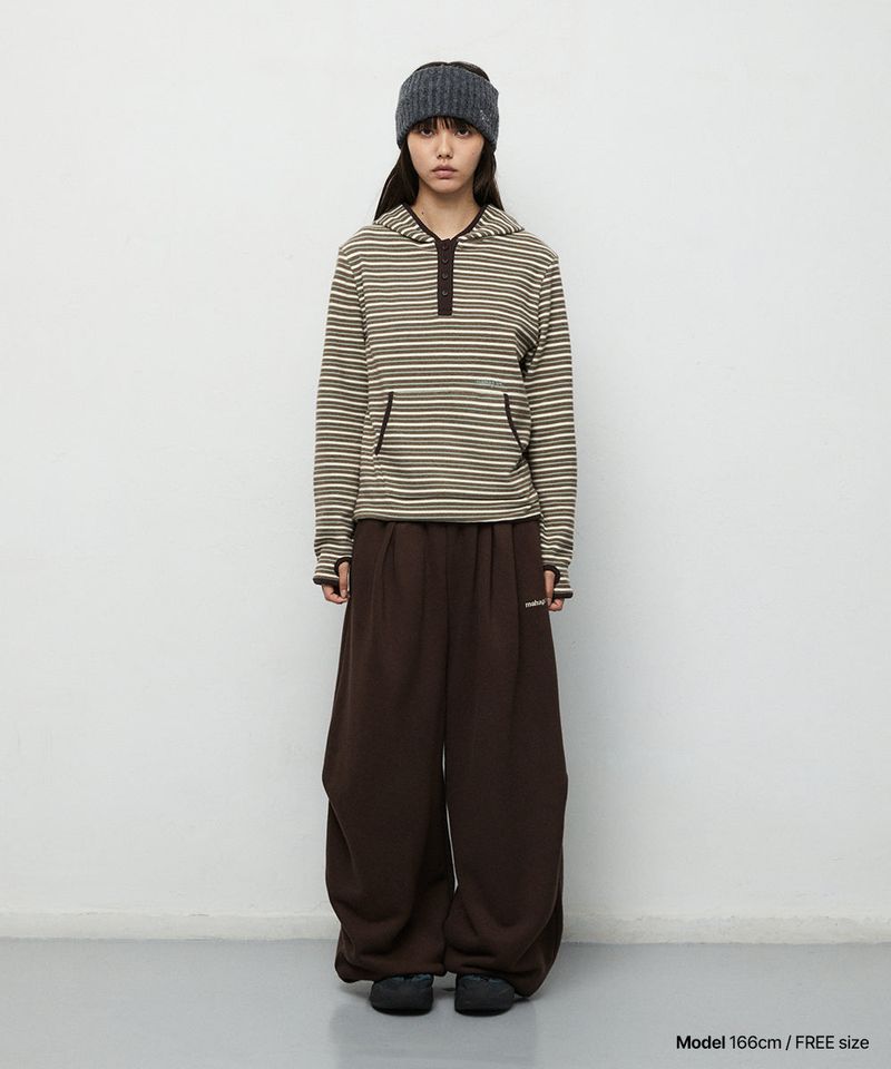 FLEECE HOOD LONG SLEEVE_MINT