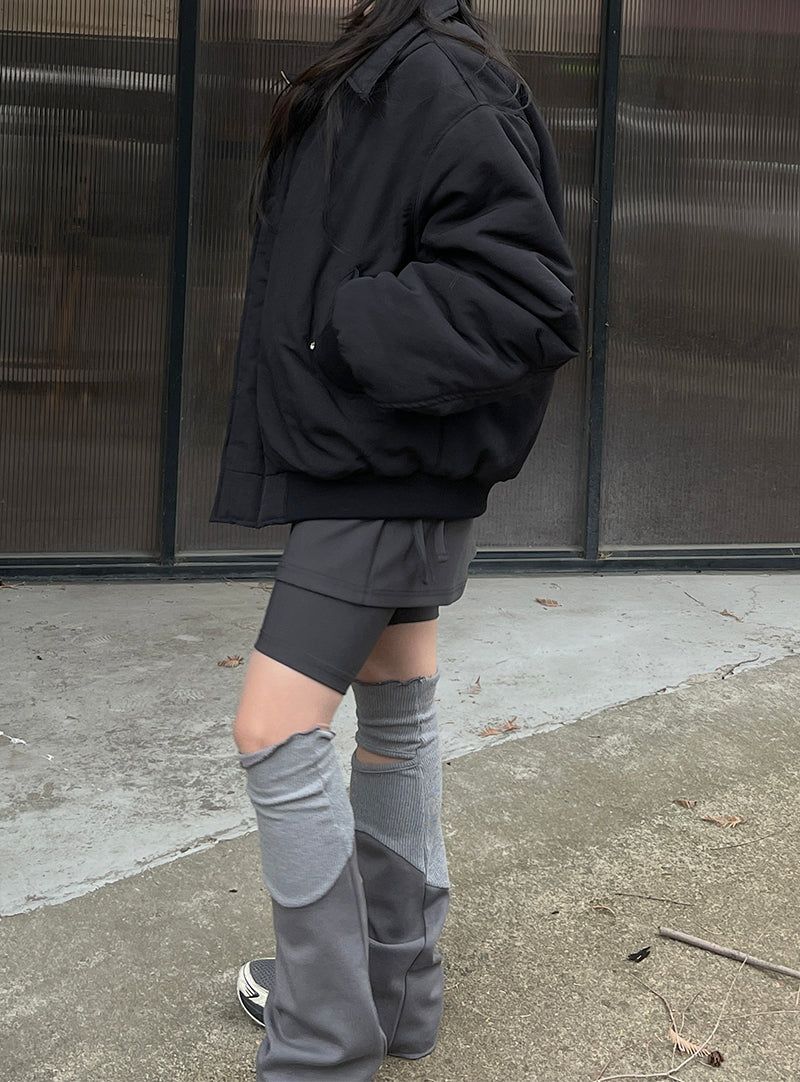 Gorpcore spandex Strap Skirt Leggings