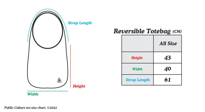 Stone Reversible Totebag - Green