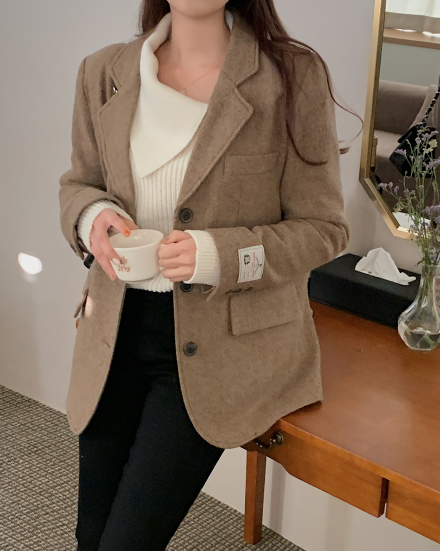 [SHOPPERMADE] Wool Premium Jacket (2color)