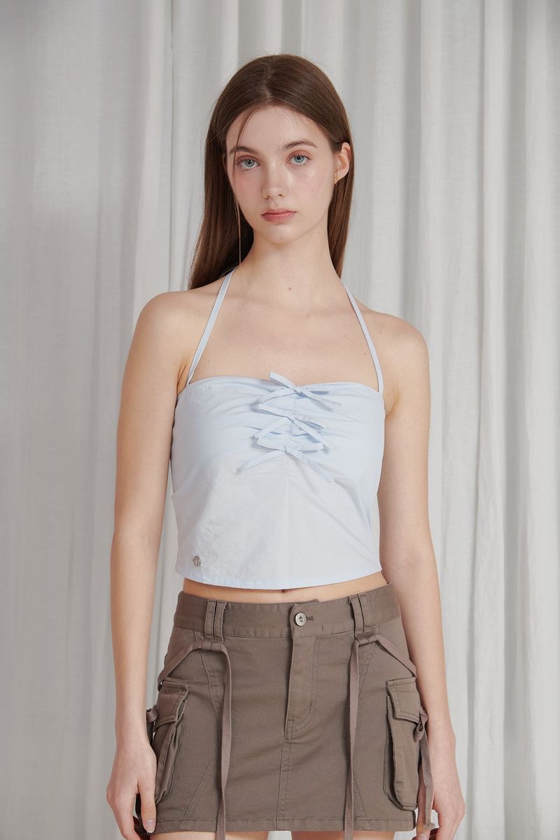 PAIN OR PLEASURE（ペインオアプレジャー）の「DANIELLE TOP blue（Tops）」