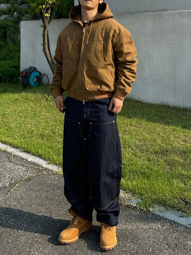 Twinknee denim pants (2color)