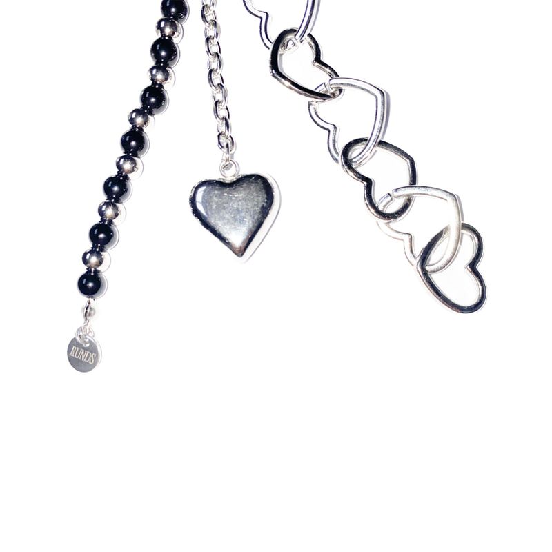 heart mix keyring