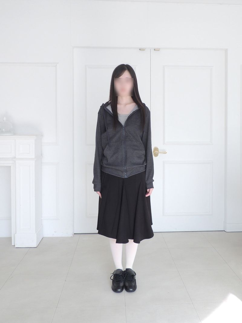 regular hood zip-up (4c)