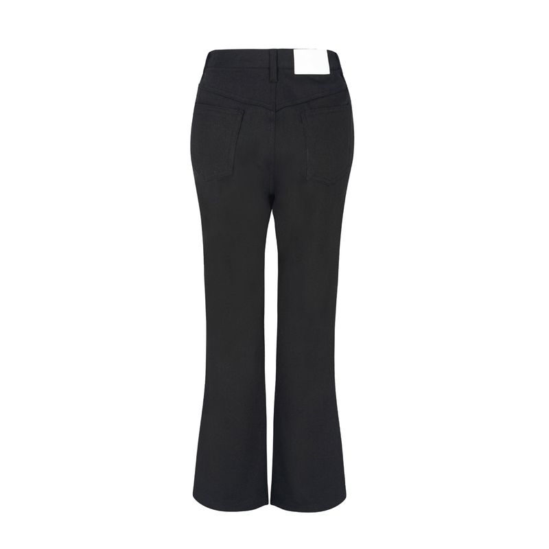 BLACK BOOTCUT JEAN