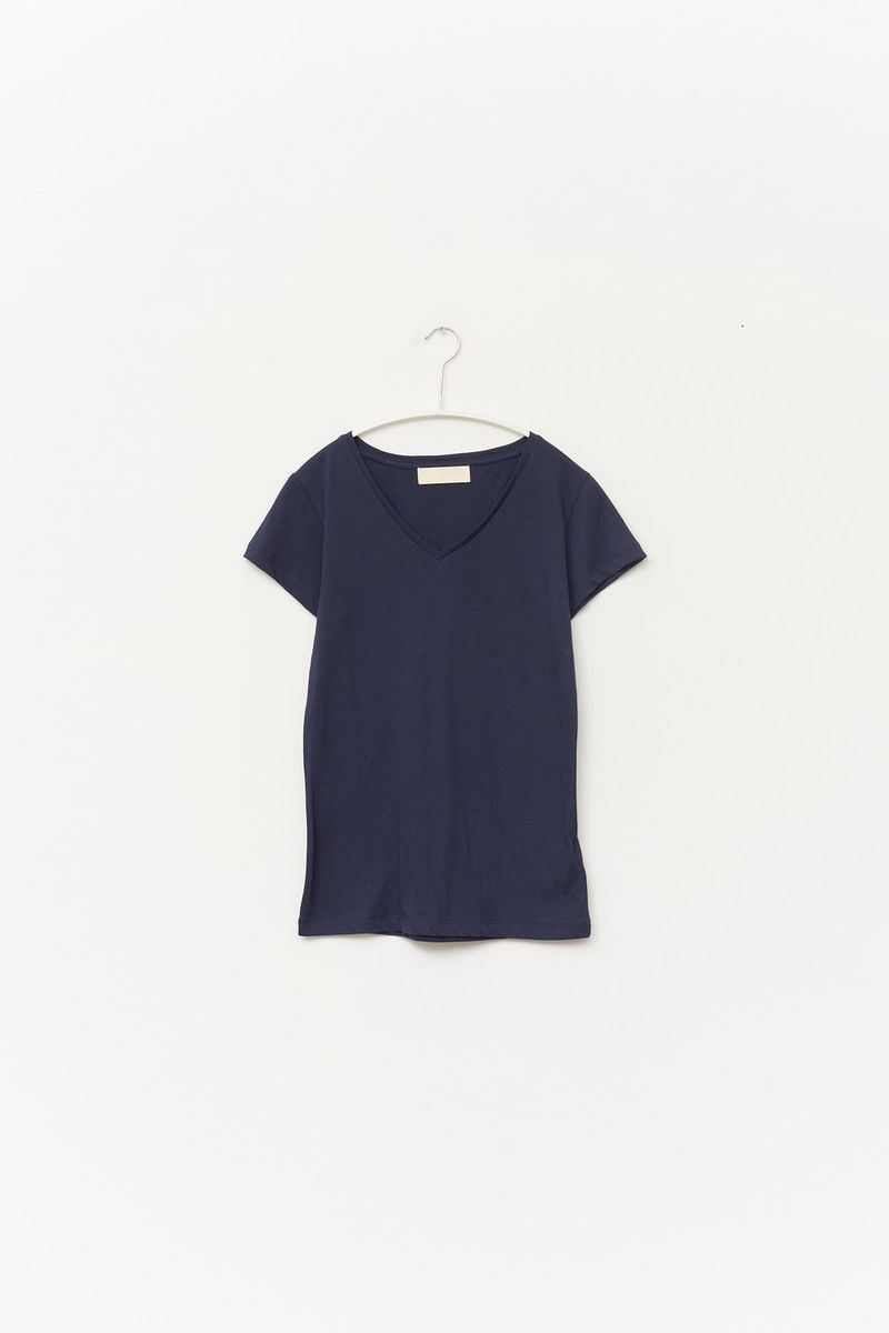 (W) Loading V-neck Top