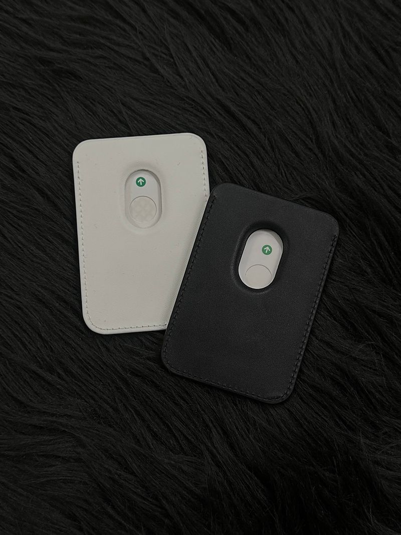drawing magsafe card wallet (white)
