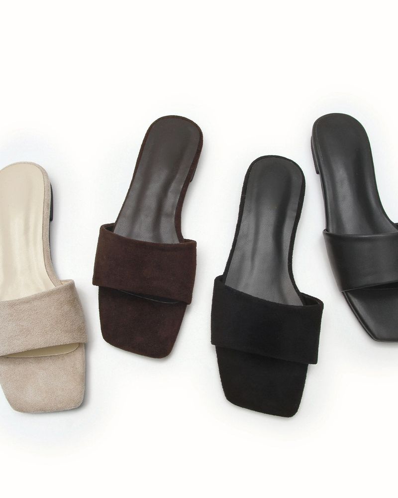 Blundy suede slippers