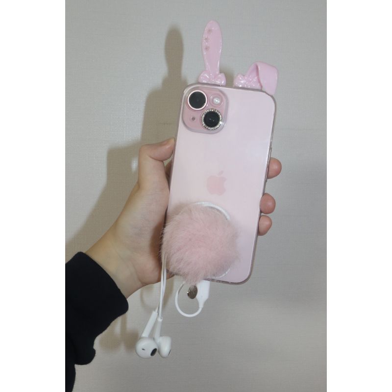 Naughty Bunny Case (pink)