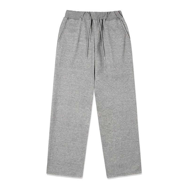 PLAIN WIDE PANTS