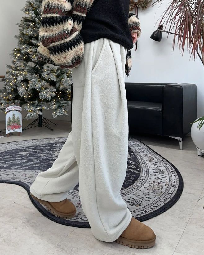 Lupe Fleece Wide Pants