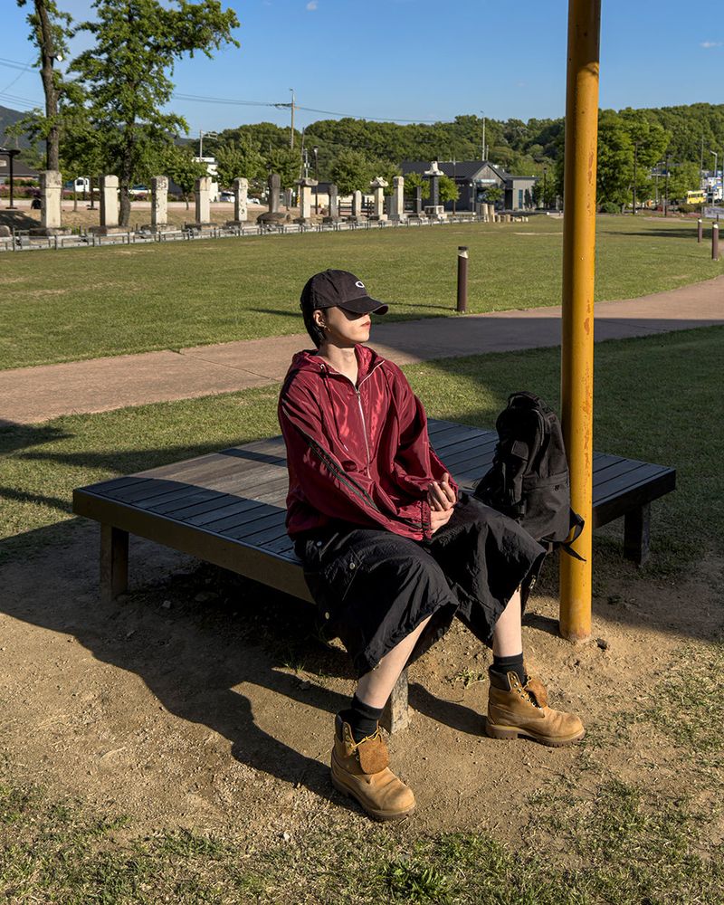 Kelt Nylon Cargo Bermuda Pants