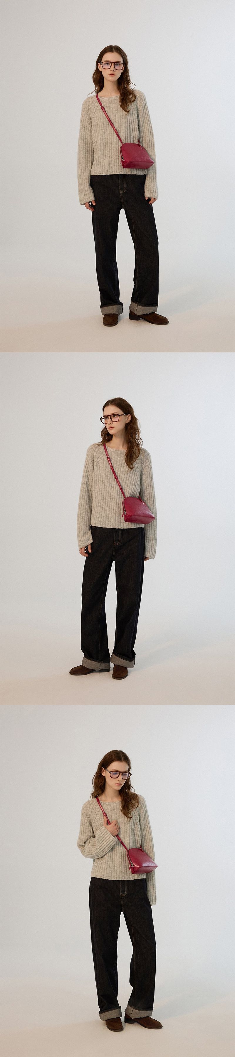 Pebble Cross Bag - 4Color