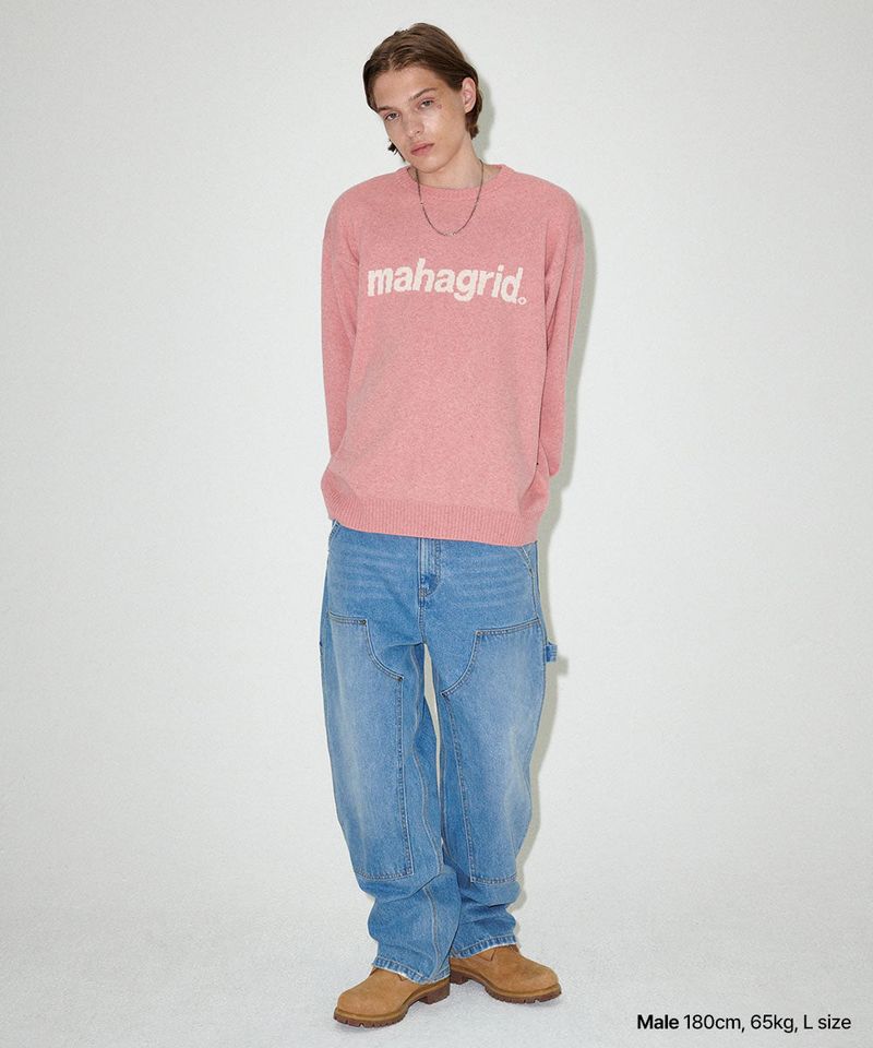BASIC LOGO KNIT SWEATER
