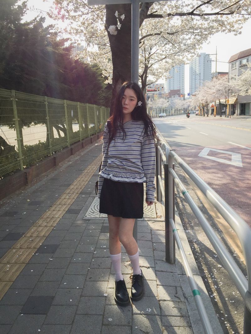 Bunny Pleated Skirt (3color)