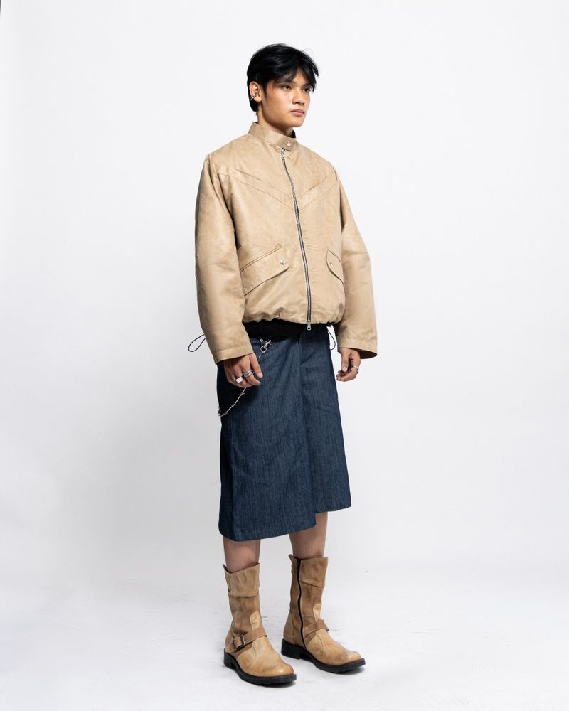 PARALLEL JACKET - SAND