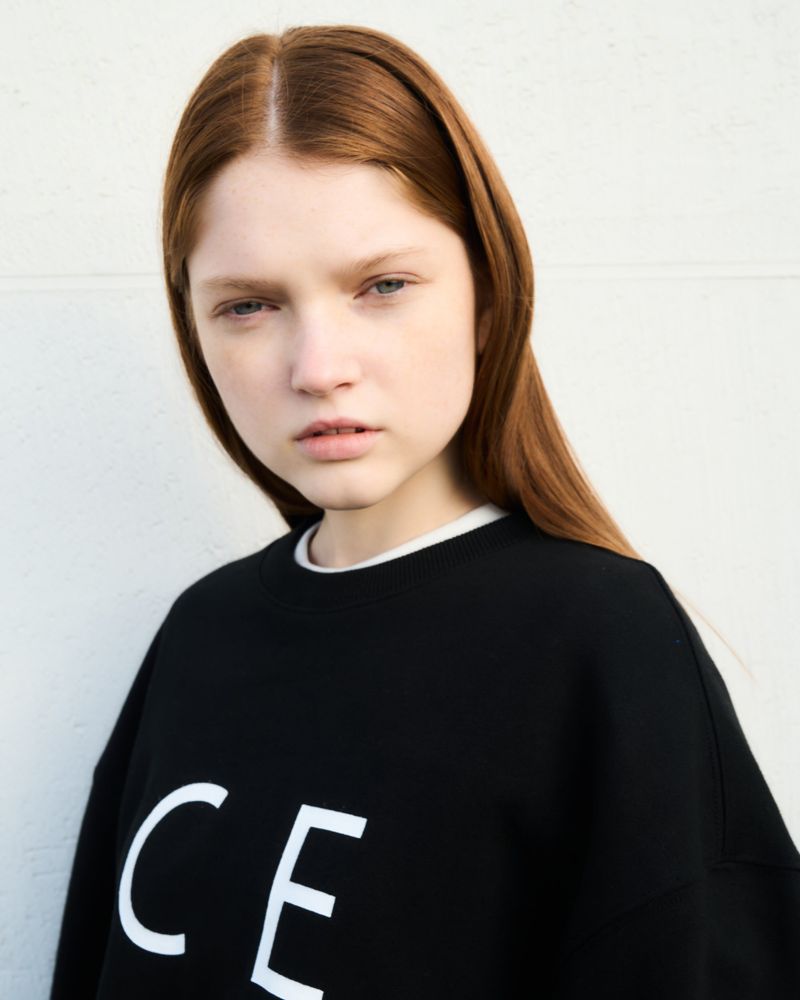 CEC TRIANGLE LOGO SWEATSHIRT(BLACK)