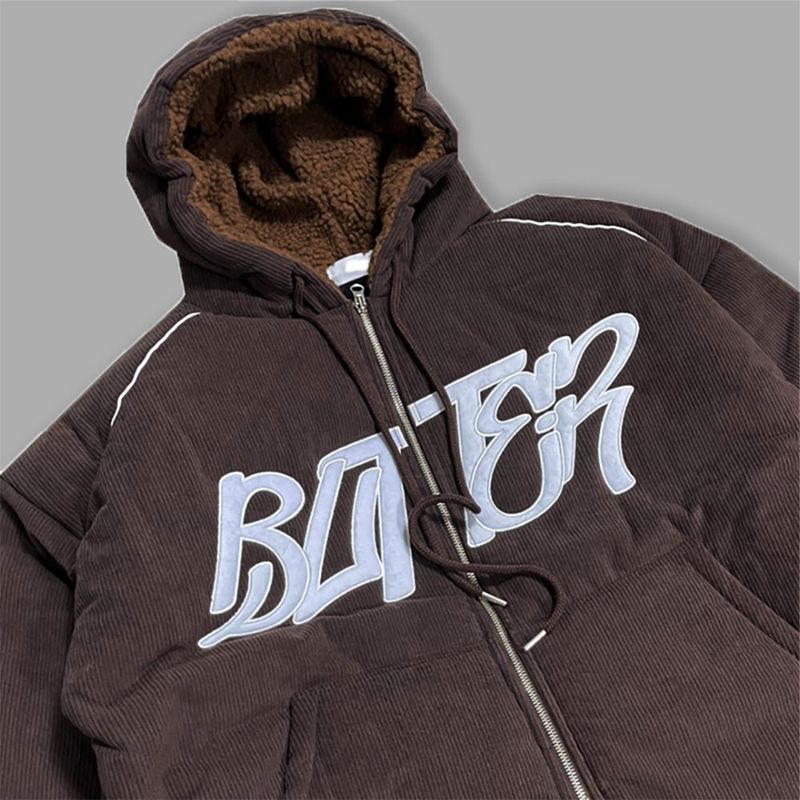 Izek Corduroy Padded Jacket 2C