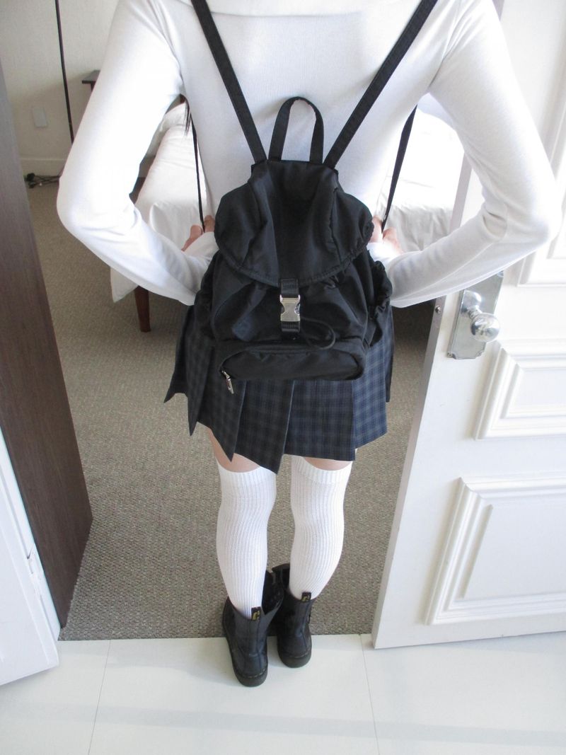 ナイロンミニバックパック