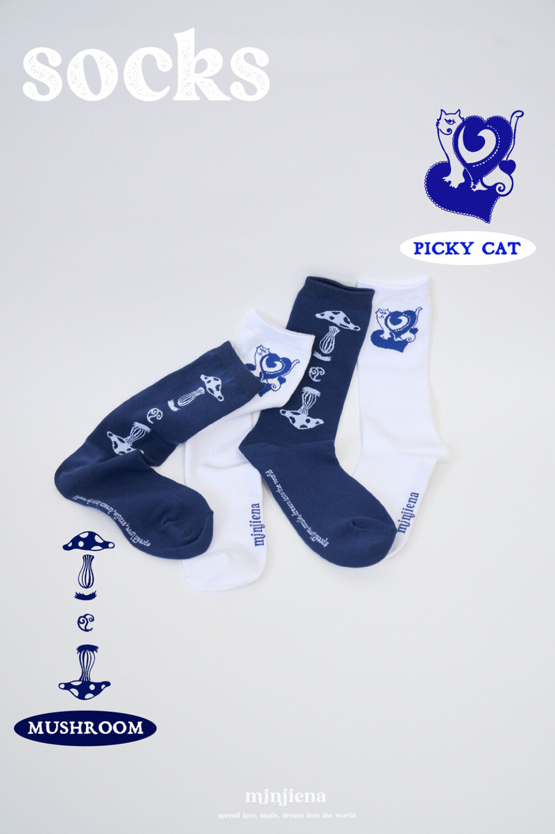 mushroom socks