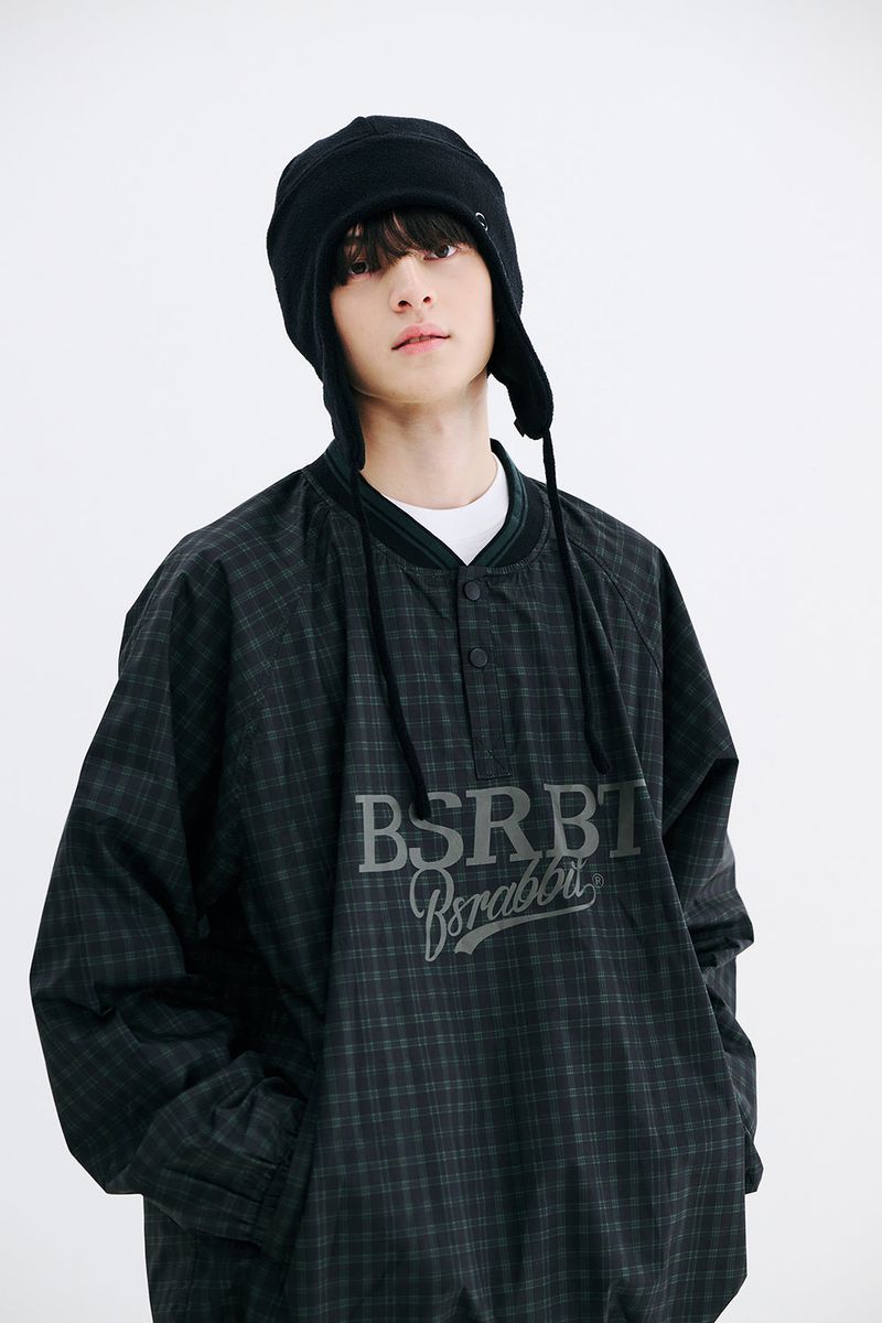 BSRABBIT（ビエスラビット）の「BSRBT ワッペンフリースイヤーフラップビーニー（帽子）」