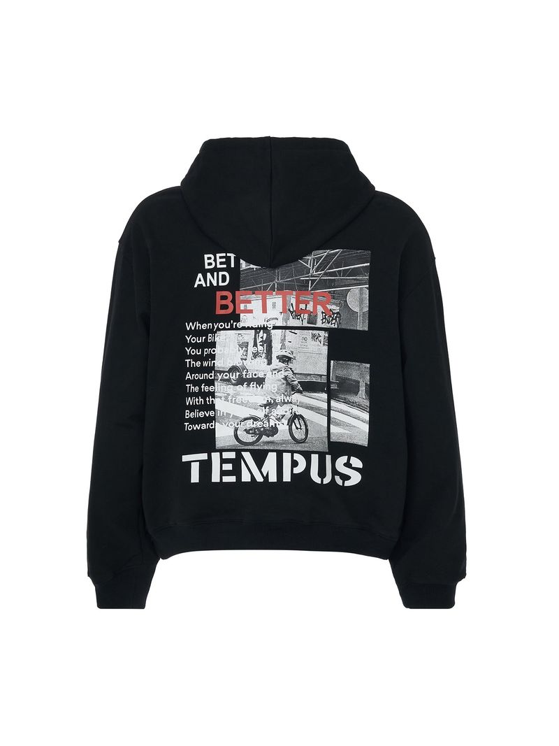 BIKE HOODIE [Black]