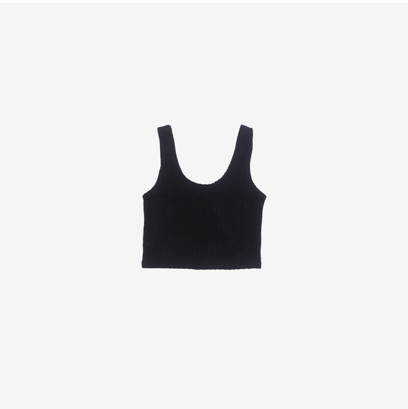 Manir see-through sleeveless