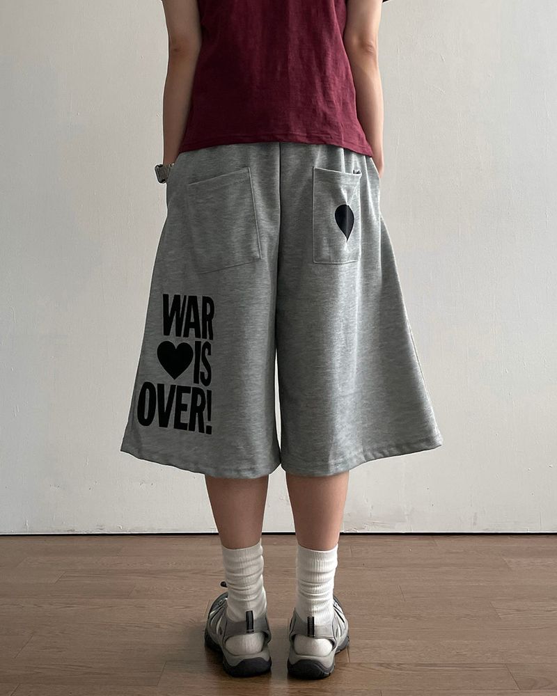 Hatin Sweat Half Pants