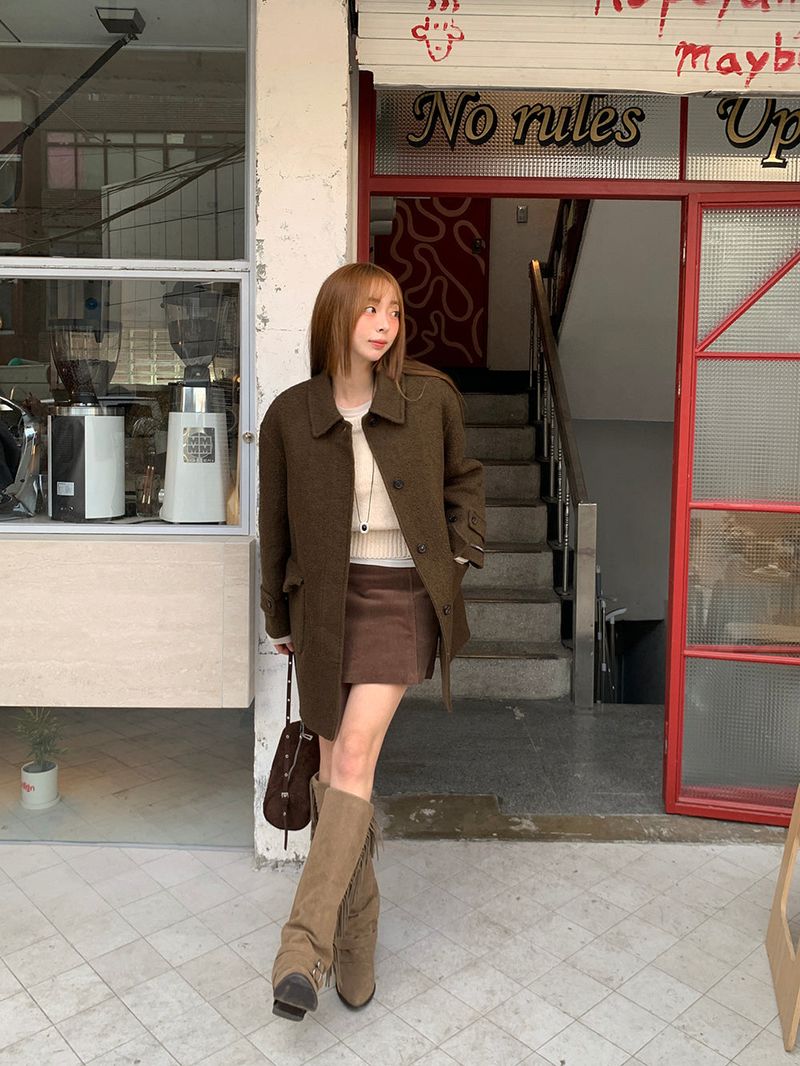 [MADE] BUTTERLIN WOOL ALPACA HANDMADE COAT
