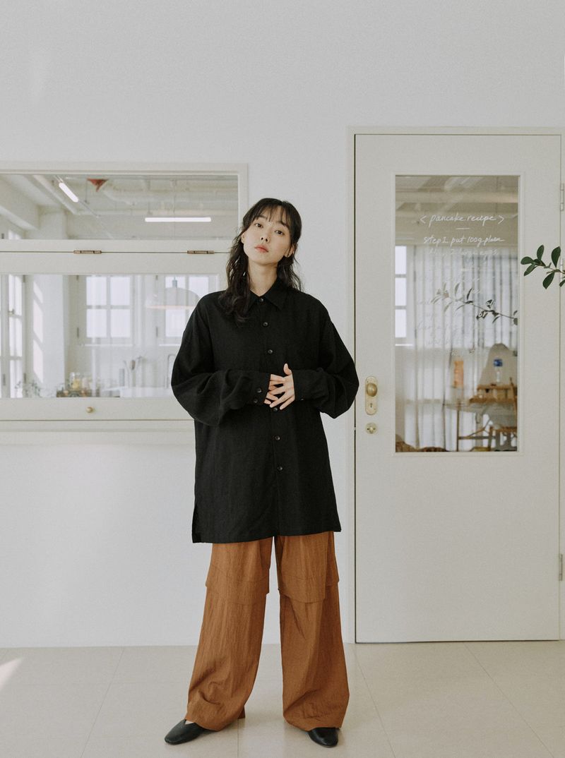 unisex folding pants pumkin