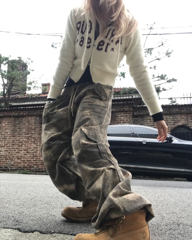 heenytsuki（ヒニツキ）の「Street Banding Jogger Dart Pocket Camouflage Pants（Pants）」