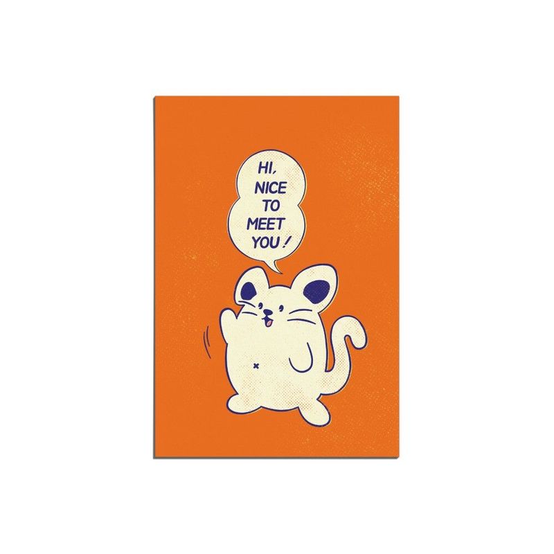 MUZIKTIGER(ムジークタイガー)の「COMIC MOUSE POST CARD(Smartphone Accessories)」