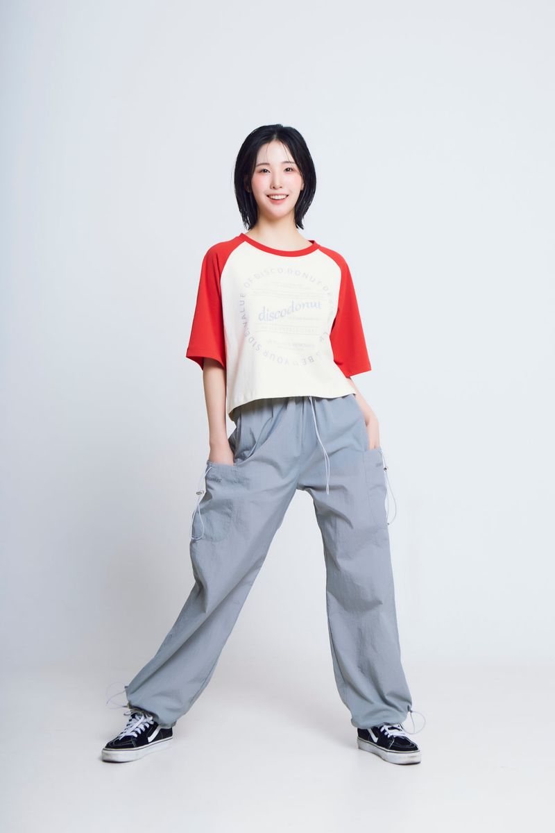 string cargo track pants_gray
