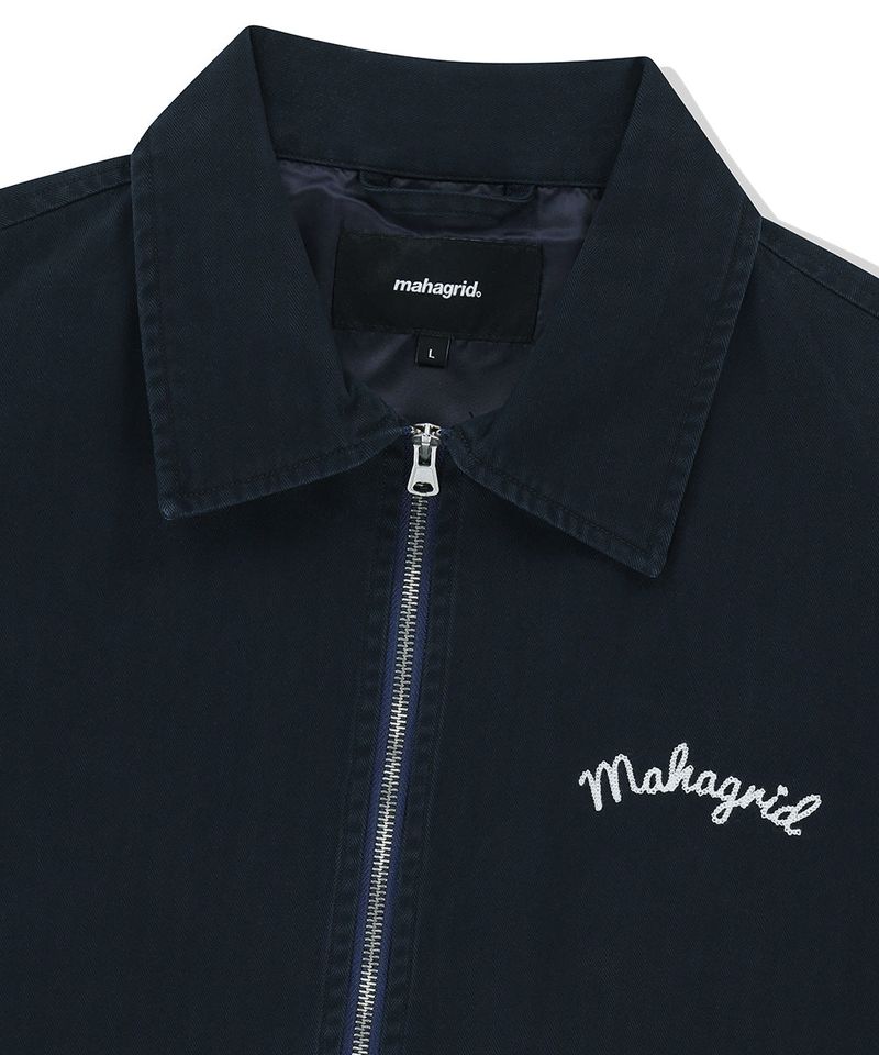 WASHED DRIZZLER BLOUSON JACKET