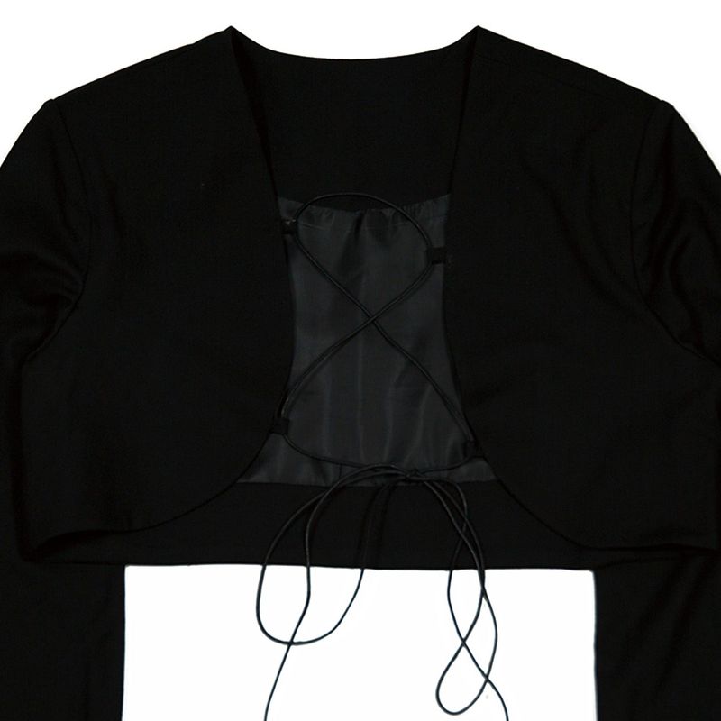 213-ROPE BOLERO JACKET