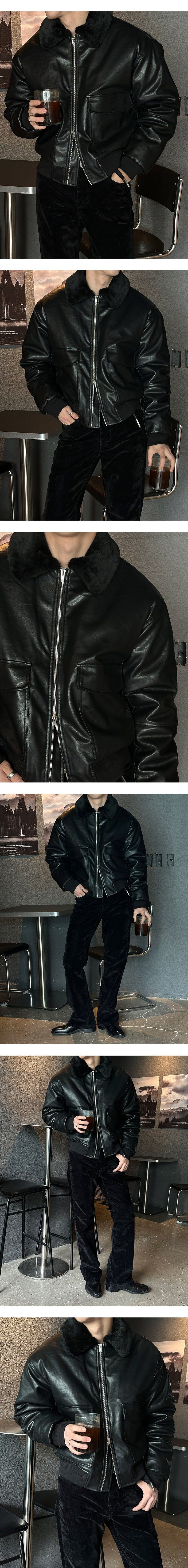  [F/W] Leather sheep mustang
