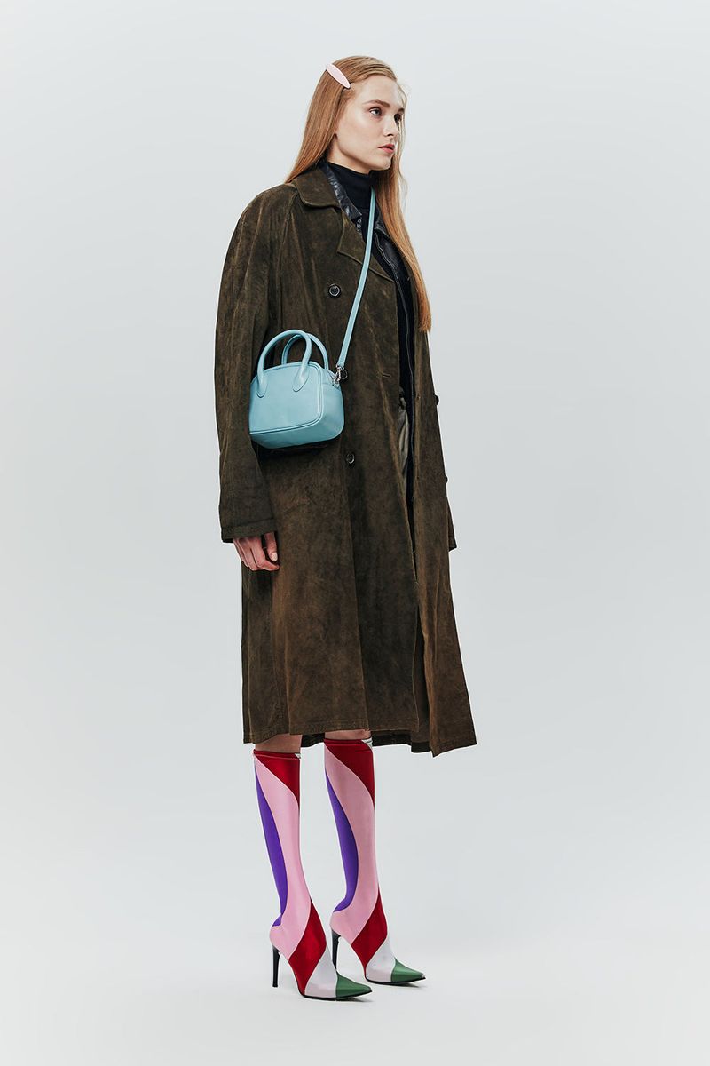 [Leather 100%] LYON_SUGAR BLUE