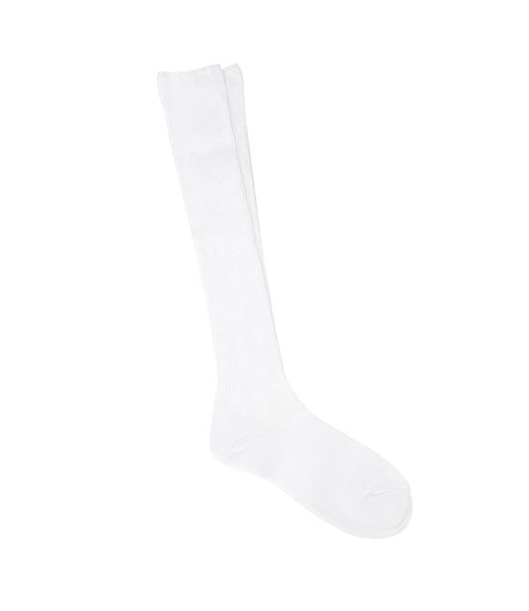 School Basic Ribbed Long Socks