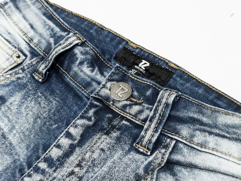 TZ DRIP LIGHT BLUE DENIM