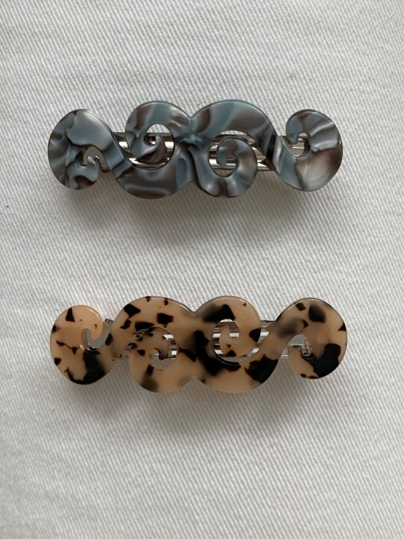 House of haus（ハウス オブ ハウス）の「Formica spiral@hair pin (2c)（Hair Accessories）」