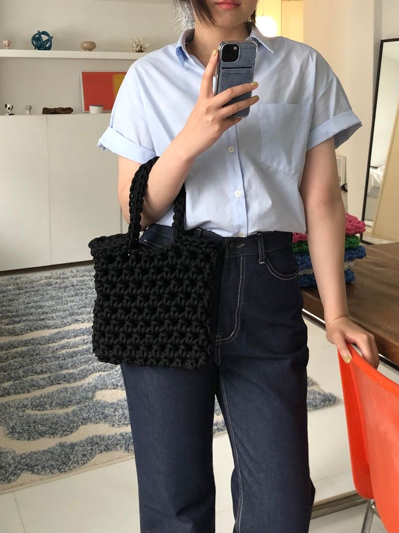 fruit net bag (black)