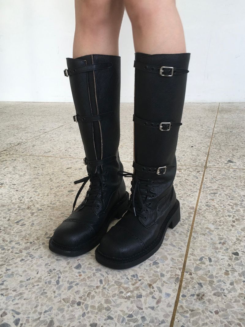 Lace Up Boots