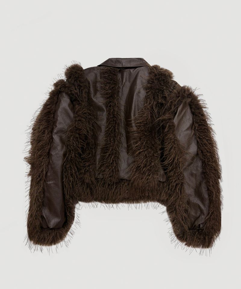 FAKE FUR LINE JACKET