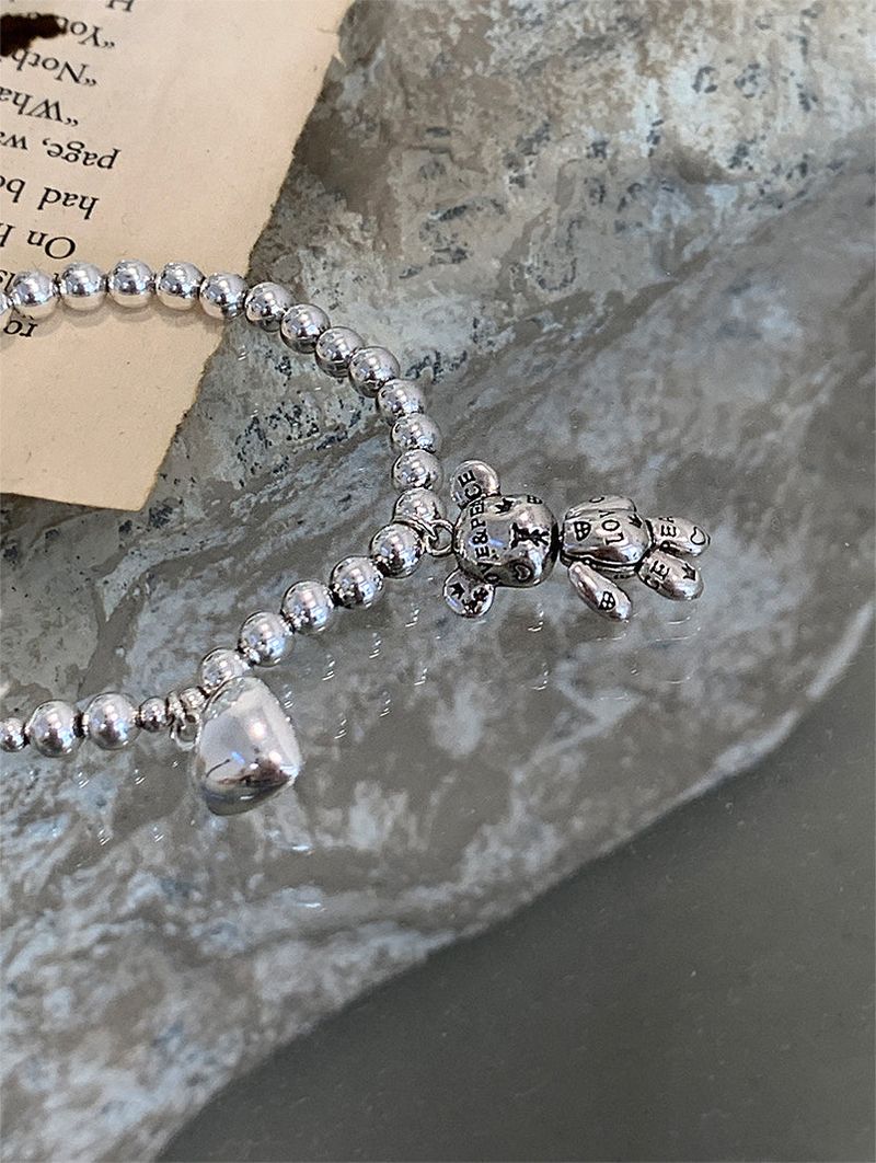 [SILVER925] LOVE TEDDY BRACELET