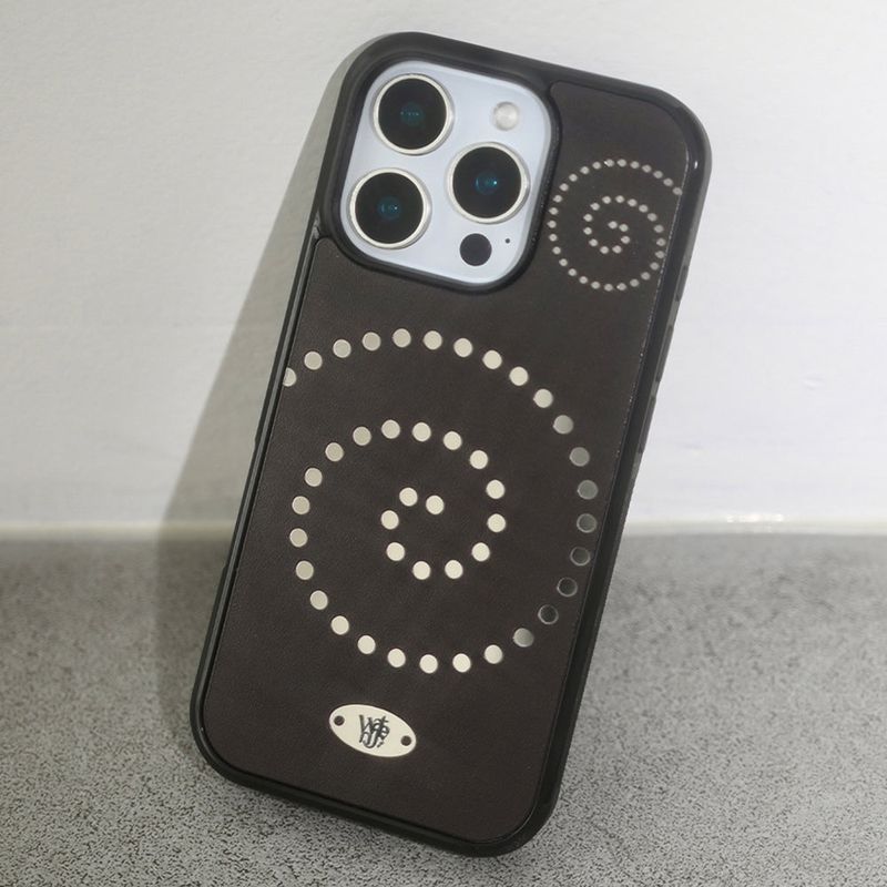WATERJEAN（ウォータージン）の「[MADE] spiral case (brown)（Smartphone Accessories）」
