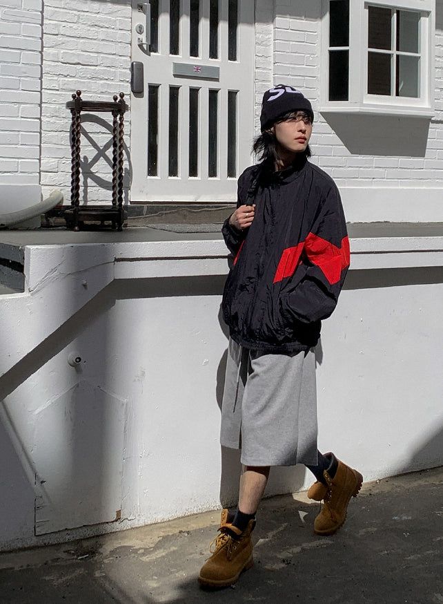 Kanso nylon track jacket